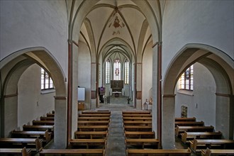The Protestant Church of St. James, the only late Gothic basilica in Westphalia, Breckerfeld, Ruhr region, North Rhine-Westphalia, Germany, Europe