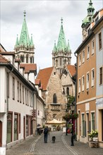Medieval Old Town with Naumburg Cathedral St. Peter and Paul, Naumburg