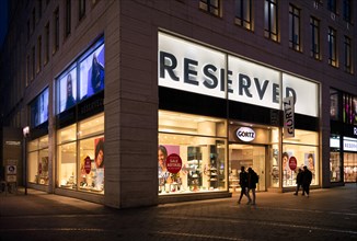 RESERVED, Department shop chain, Koenigsstrasse, Stuttgart, Baden-Wuerttemberg, Germany, Europe
