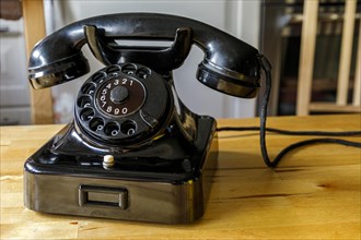 Old telephone WF48, dial, bakelite
