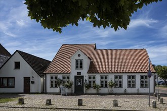 Museum Island Luettenheid in Heide, here the Brahms House or ancestral home of the Brahms family, Heide