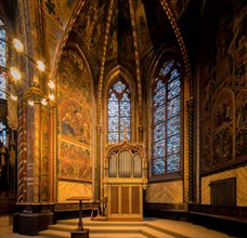 Organ, St. Marys Basilica, Basilica St. Mary, Kevelaer, North Rhine-Westphalia, Germany, Europe