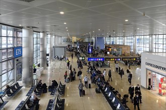 View of Terminal 2 at Adolfo Suarez Madrid-Barajas Airport, Madrid, Spain, Europe