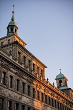 Nuremberg City Hall taken at sunset. Nuremberg, 13.02.2023., Nuremberg, Germany, Europe