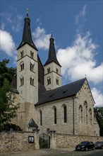 Nordhausen Cathedral, also called Dom zum Heiligen Kreuz Nordhausen, in the historic old town, Nordhausen, Thuringia, Germany, Europe