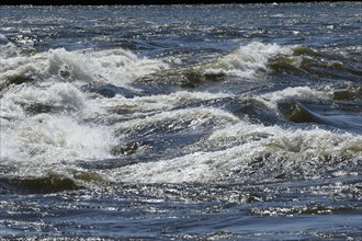 Lachine Rapids, Saint Lawrence River, Montreal, Province of Quebec, Canada, North America