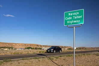 Montezuma Creek, Utah, Utah State Highway 162, which passes through the Navajo Nation, is named the Navajo Code Talker Highway. Navajo code talkers served in the U.S. military during World War II, com...