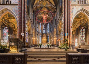 St. Marys Basilica, Basilica of St. Mary, Kevelaer, North Rhine-Westphalia, Germany, Europe