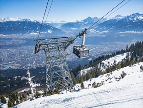 Seegrubenbahn, Nordkette ski area Innsbruck, Tyrol