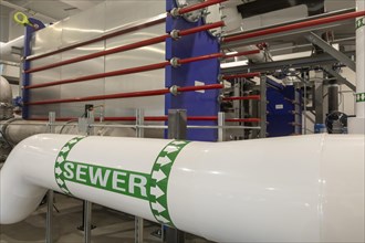 Denver, Colorado, Raw sewage is used to heat and cool buildings at the National Western Center and the Colorado State University Spur campus. The system, operated by Centrio Energy, runs Denver sewage...