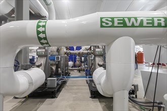 Denver, Colorado, Raw sewage is used to heat and cool buildings at the National Western Center and the Colorado State University Spur campus. The system, operated by Centrio Energy, runs Denver sewage...