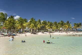 On the beach of Sainte-Anne, Guadeloupe, France, North America
