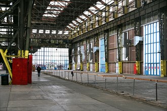 Shipyard hall NDSM Plein, Amsterdam, Netherlands