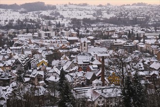 Winter in Schopfheim im Wiesental