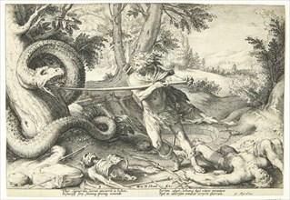 Kadmus slays the dragon