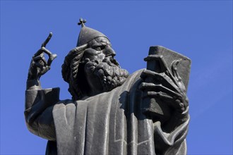 Monumental bronze statue of Gregory of Nin and sights of Split