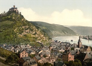 Braubach and the Marksburg on the Rhine