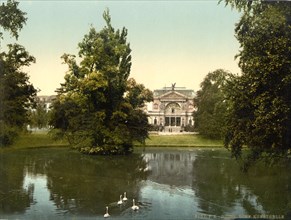 The Art Museum in Duesseldorf on the Rhine