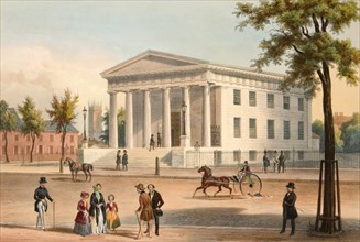 Troy Courthouse in 1850