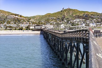 View of Ventura cityscape from Venturas Pier