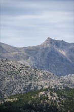 View over the mountains of Majorca