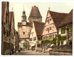 Old town of Rothenburg ob der Tauber