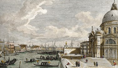 View of the Grand Canal from Santa Maria della Salute