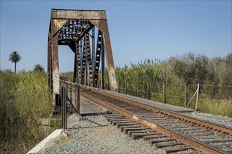 Old railway bridge at Ventura