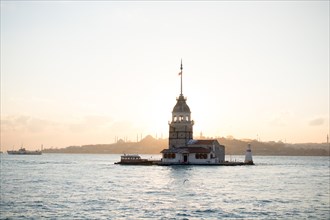 View from Maiden's Tower in evening