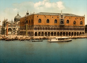 The Doges Palace in Venice circa 1890