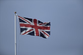 Union Jack flag of the United Kingdom and Great Britain