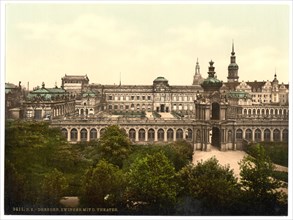 Zwinger and Old Town of Dresden