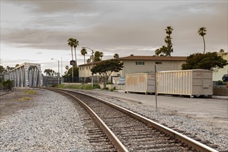 Railway at Ventura Beach