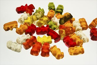 Colourful gummy bears