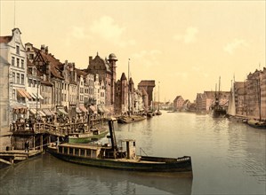 Harbour front of Gdansk