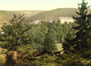 Schwarzburg Castle in Thuringia