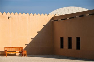 The old palace of Sheikh Abdullah bin Jassim Al Thani on the grounds of the National Museum of Qatar