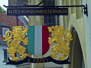 Coat of arms of the old mayors house