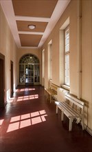 Long corridor in Spandau Town Hall