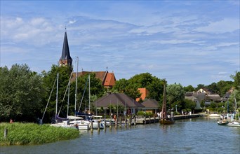 The port of Wustrow in Fischland