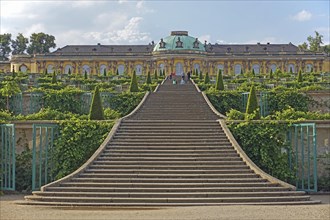 Grand Staircase to Sanssouci Palace