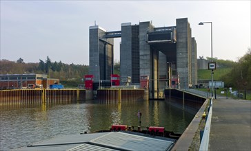 Scharnebeck boat lift in the district of Lueneburg