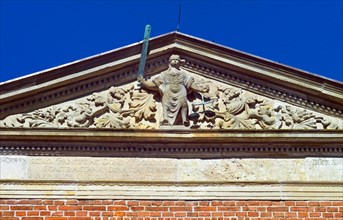 The Justitia at Jever District Court