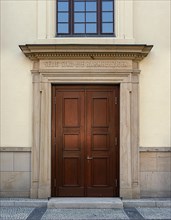 Side entrances at the German Cathedral