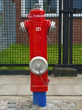 Hydrant at Bremens Holzhafen