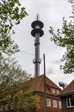 Telecommunications tower in the centre