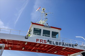 Elbe ferry between Glueckstadt and Wischhafen