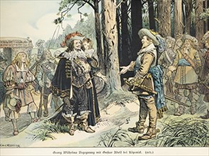 George Williams encounter with Gustavus Adolphus of Sweden at Koepenick 1631