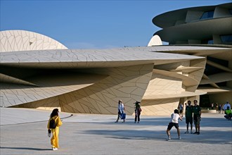 National Museum of Qatar by architect Jean Nouvel