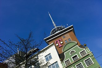 Deutsche Telekom tower in the Stephanieviertel